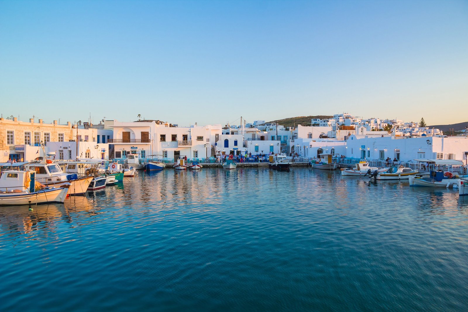 Naoussa Port, Paros Greece